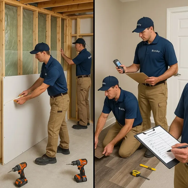 Repairs and Reconstruction process in Weeping Water, NE